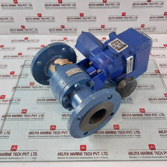 Bernard Controls 0a8 Pneumatic Actuator &amp; Starline 215-sgs-g Ball Valve Assembly