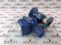 Bernard Controls 0a8 Pneumatic Actuator & Starline 215-sgs-g Ball Valve Assembly