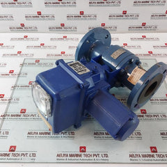 Bernard Controls 0a8 Pneumatic Actuator &amp; Starline 215-sgs-g Ball Valve Assembly