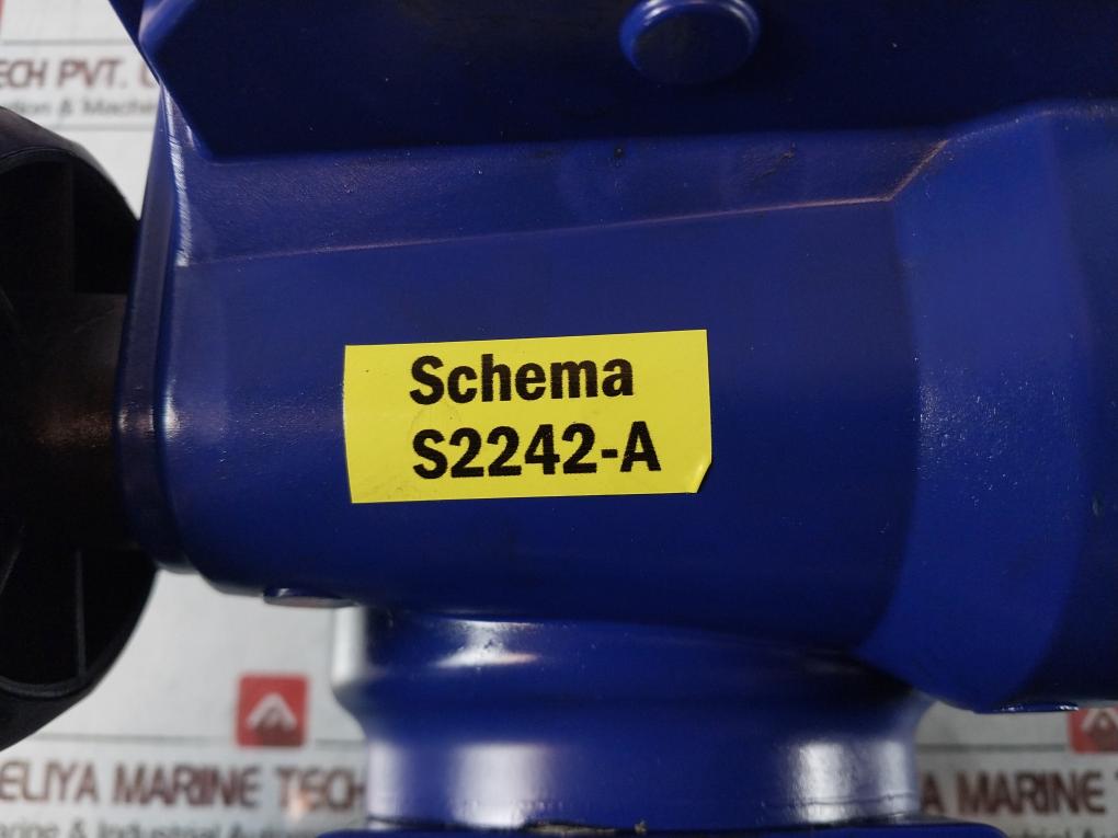 Bernard Controls 0a8 Pneumatic Actuator &amp; Starline 215-sgs-g Ball Valve Assembly