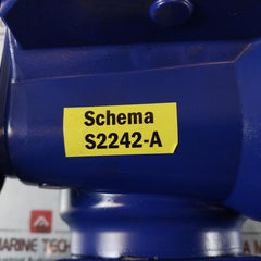 Bernard Controls 0a8 Pneumatic Actuator &amp; Starline 215-sgs-g Ball Valve Assembly