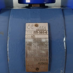 Bernard Controls 0a8 Pneumatic Actuator &amp; Starline 215-sgs-g Ball Valve Assembly