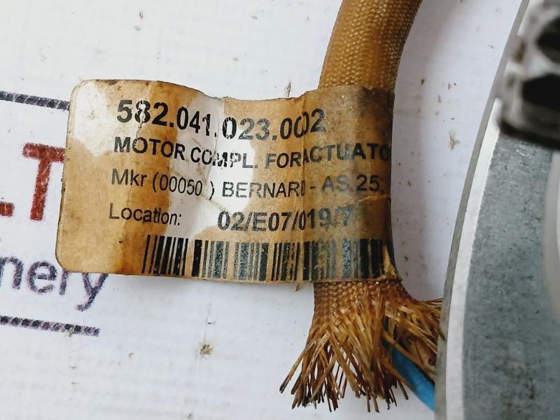 Bernard Motor Compl. For Actuator