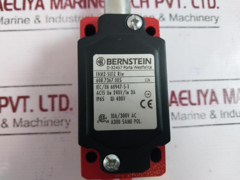 Bernstein 608.7367.005 Metal Bodied Limit Switch Enm2-su1z Riw