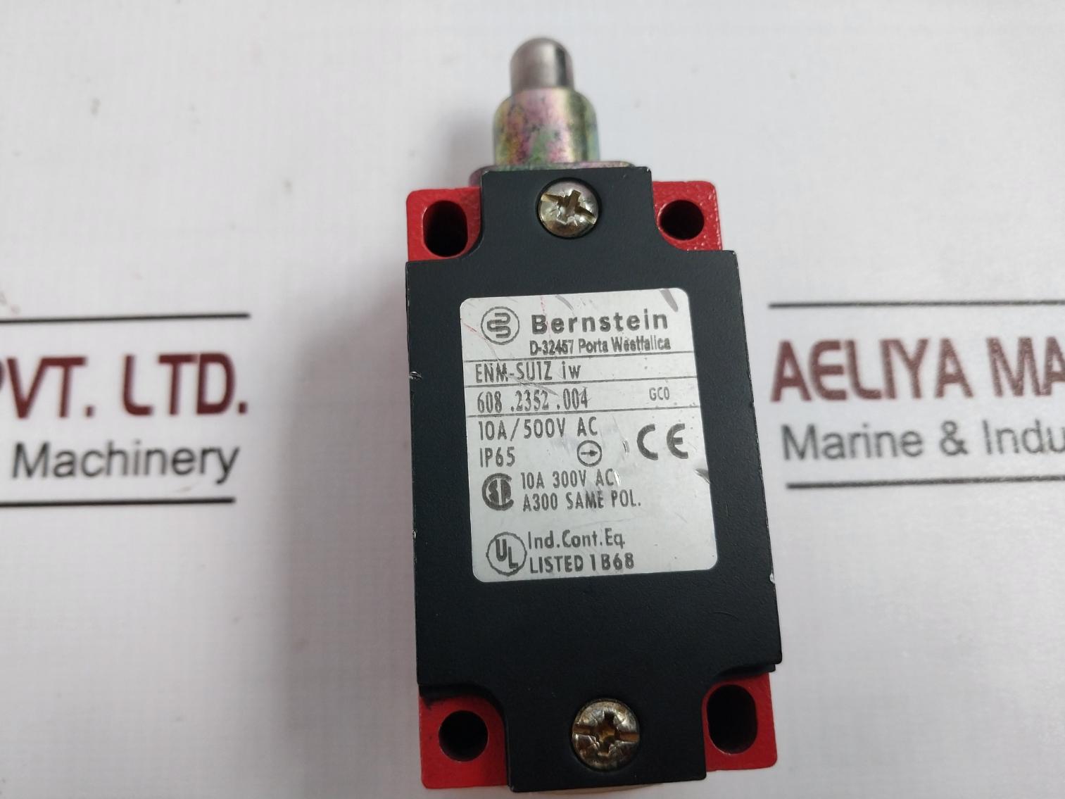 Bernstein Enm-su1Z Iw Limit Switch 10A/500V Ac Ip65