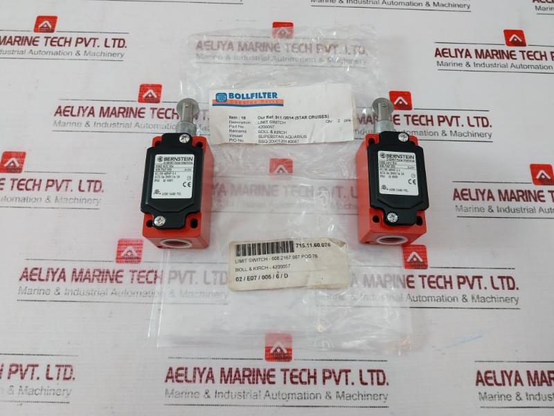 Bernstein Enm2-su1z Riw Limit Switch Ip65 Ac15 240v