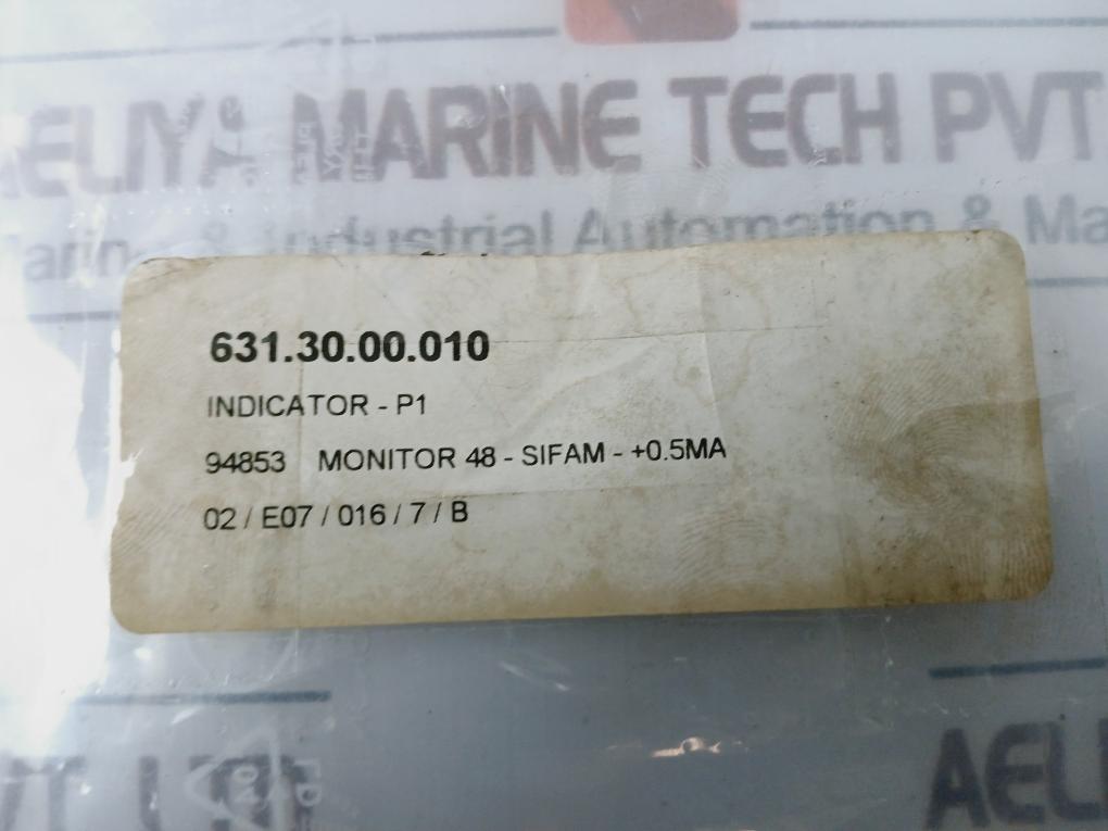 Bertram Sifam Indicator-p1 Monitor -100-0+100, 50v, 500-0-500μa