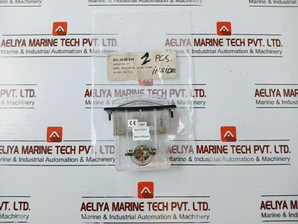 Bertram Sifam Indicator-p1 Monitor -100-0+100, 50v, 500-0-500μa