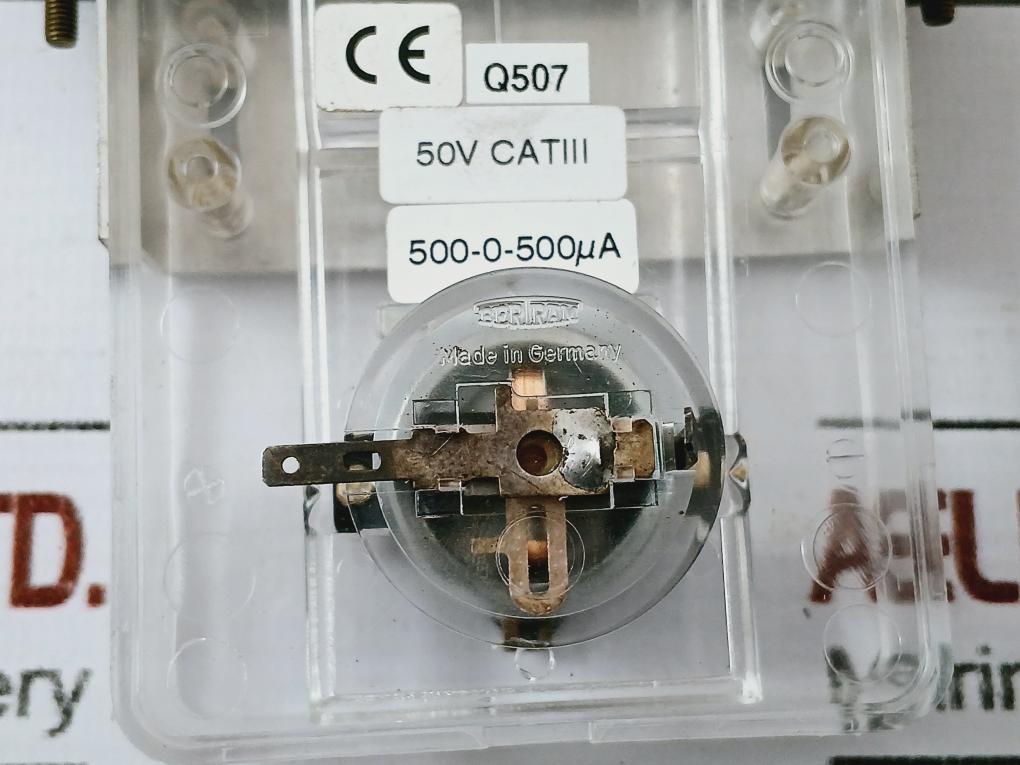 Bertram Sifam Indicator-p1 Monitor -100-0+100, 50v, 500-0-500μa