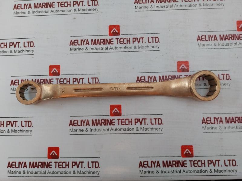 Berycon Non Sparking Double Ended Ring Type Spanners 24 X 30Mm