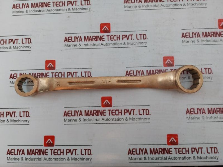 Berycon Non Sparking Double Ended Ring Type Spanners 24 X 30Mm