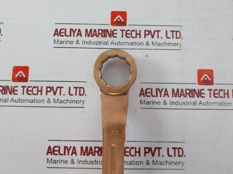 Berycon Non Sparking Double Ended Ring Type Spanners 24 X 30Mm