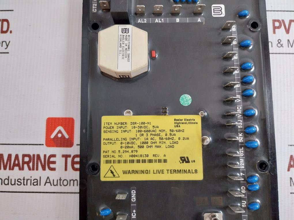 Besler 18-30Vdc, 5Va Digital Excitation Controller Dsr-100-n1