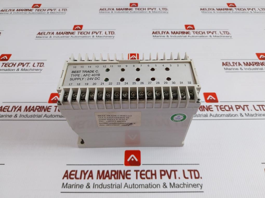 Best Trade Continuity Control Relay Afc 407B 24Vdc