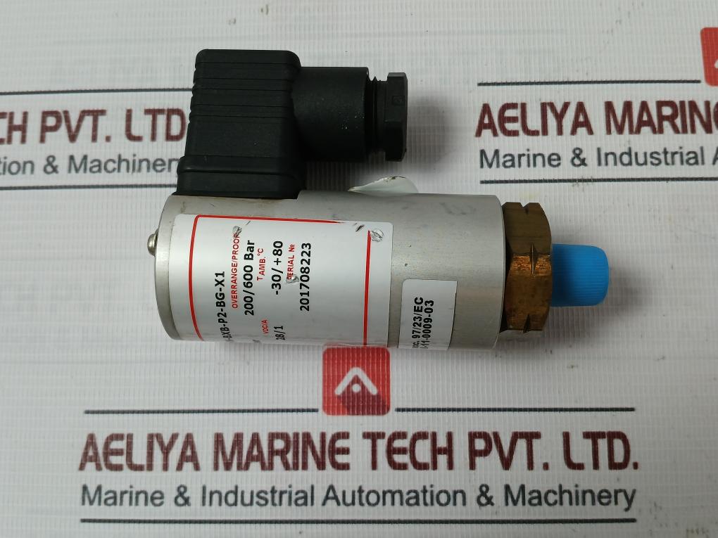 Beta B2-p504H-bxb-p2-bg-x1 Pressure Switch 200/600 Bar Vac/A 250/1