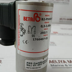 Beta B2-p504H-bxb-p2-bg-x1 Pressure Switch 200/600 Bar Vac/A 250/1