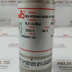 Beta B2-p504H-bxb-p2-bg-x1 Pressure Switch 200/600 Bar Vac/A 250/1