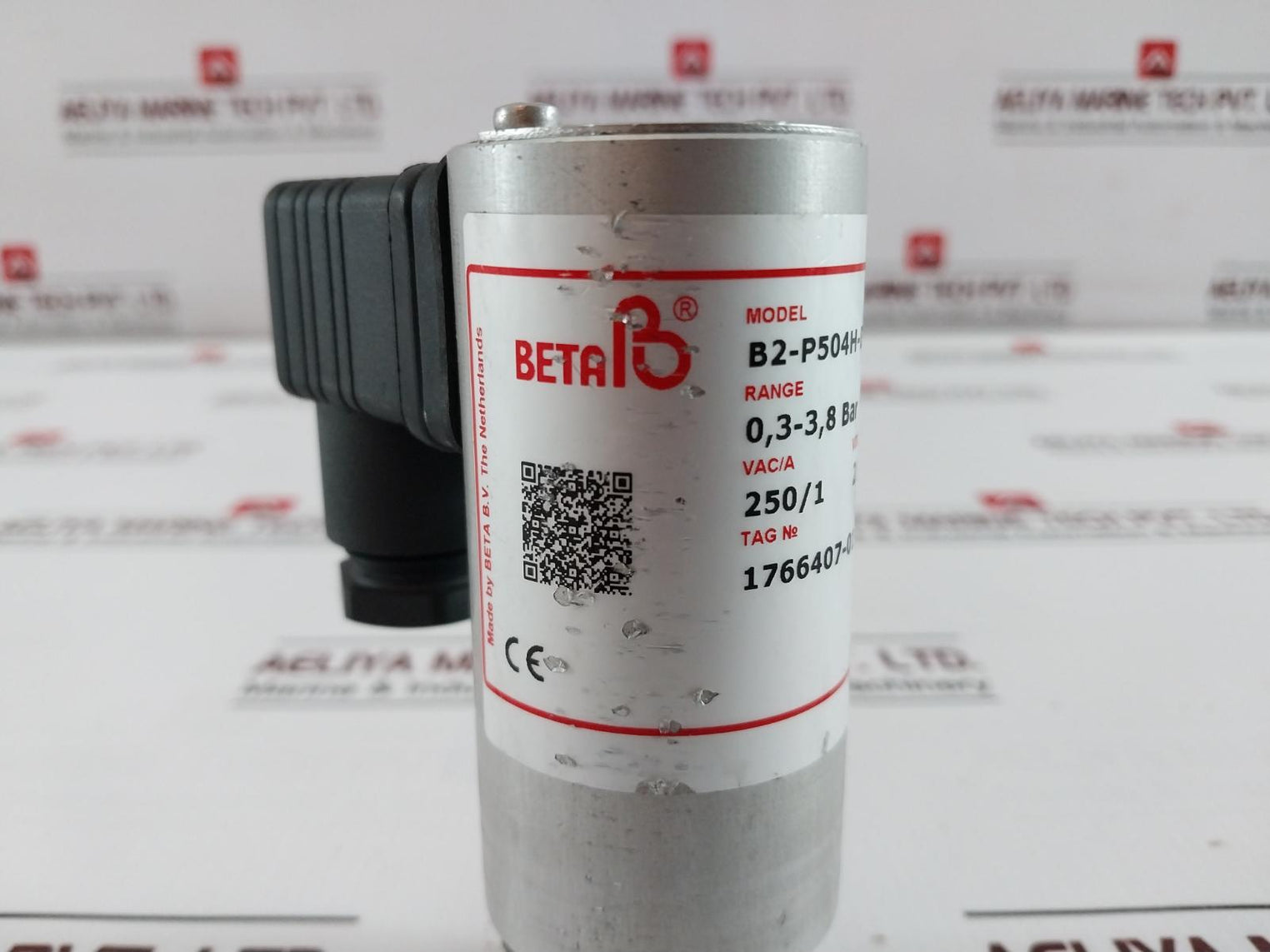 Beta B2-p504H-bxb-p2-bg-x1 Pressure Switch 250Vac / 1 Amp 0,3-3,8 Bar 28Vdc/1Amp