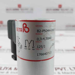 Beta B2-p504H-bxb-p2-bg-x1 Pressure & Temperature Switch 0,3-4,5Bar
