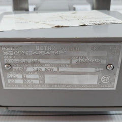 Beta Pressure Switch 0.5-2.5 Bar/0-250 Kpa C3-d404M-s2N-s3-g1-y