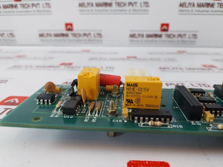 Beta Products 309140 8-slot Printed Circuit Board Rev B Nci-3
