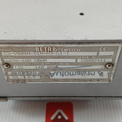 Beta Temperature Pressure Switch 125 140 Bar C3-v404M-s1N-n3-g1-i
