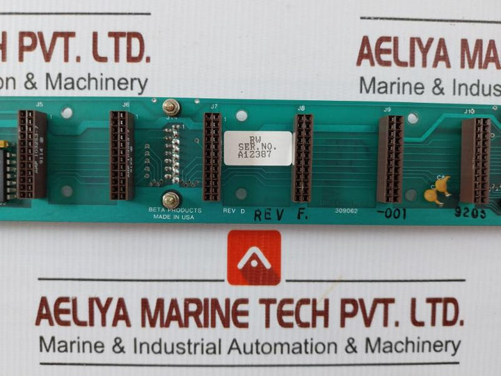 Betaloc 512 Logic Backplane 309062-001 Beta Products