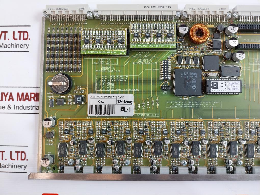 Betatech Vblx054-01 16 Titled Video Output Circuit Module Vblx005-01 Vblox-055