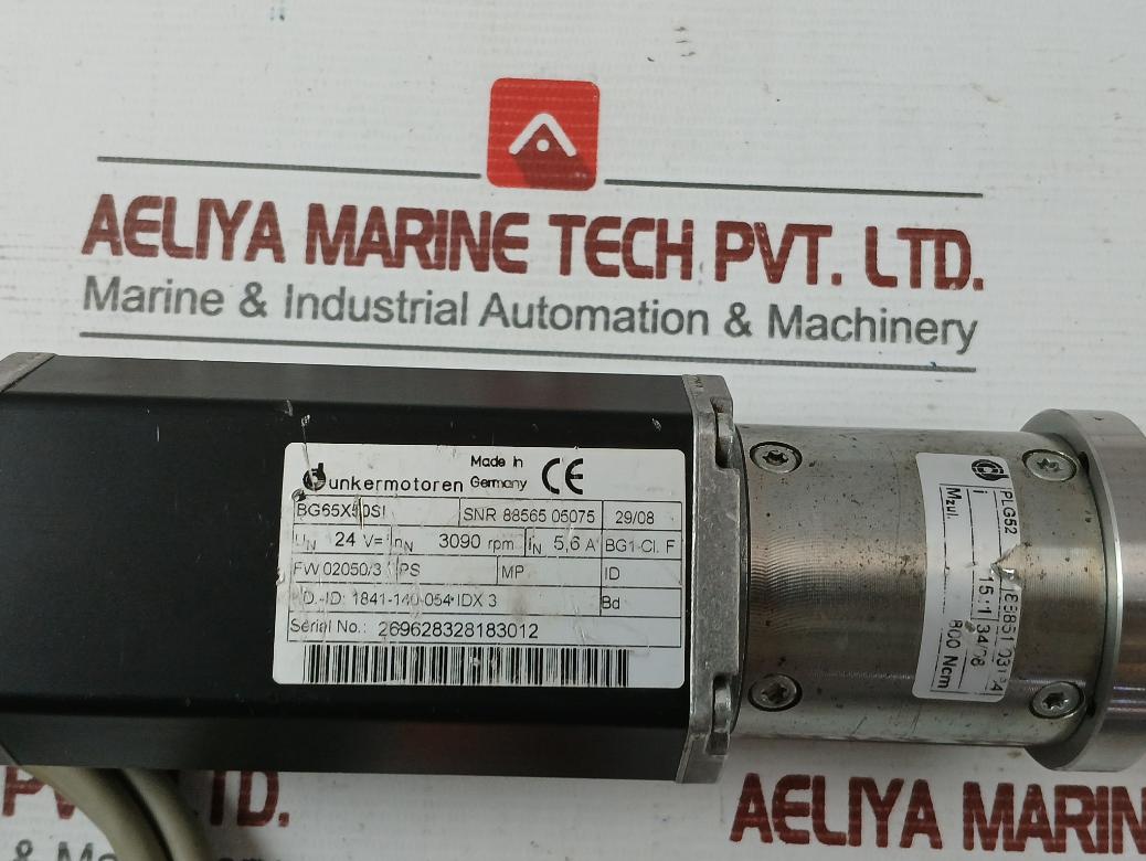 Bg65X50Si Meter: 1 Servo Motor Cable Dunkermotoren