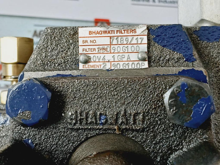 Bhagwati Filter 25D90G100 Duplex Filter 220V 0.5A