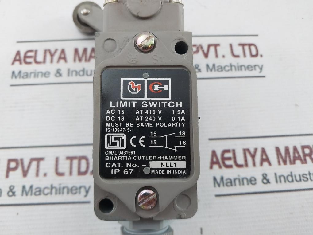 Bhartia Cutler-hammer Nll1 Oil Tight Limit Switch Ip67