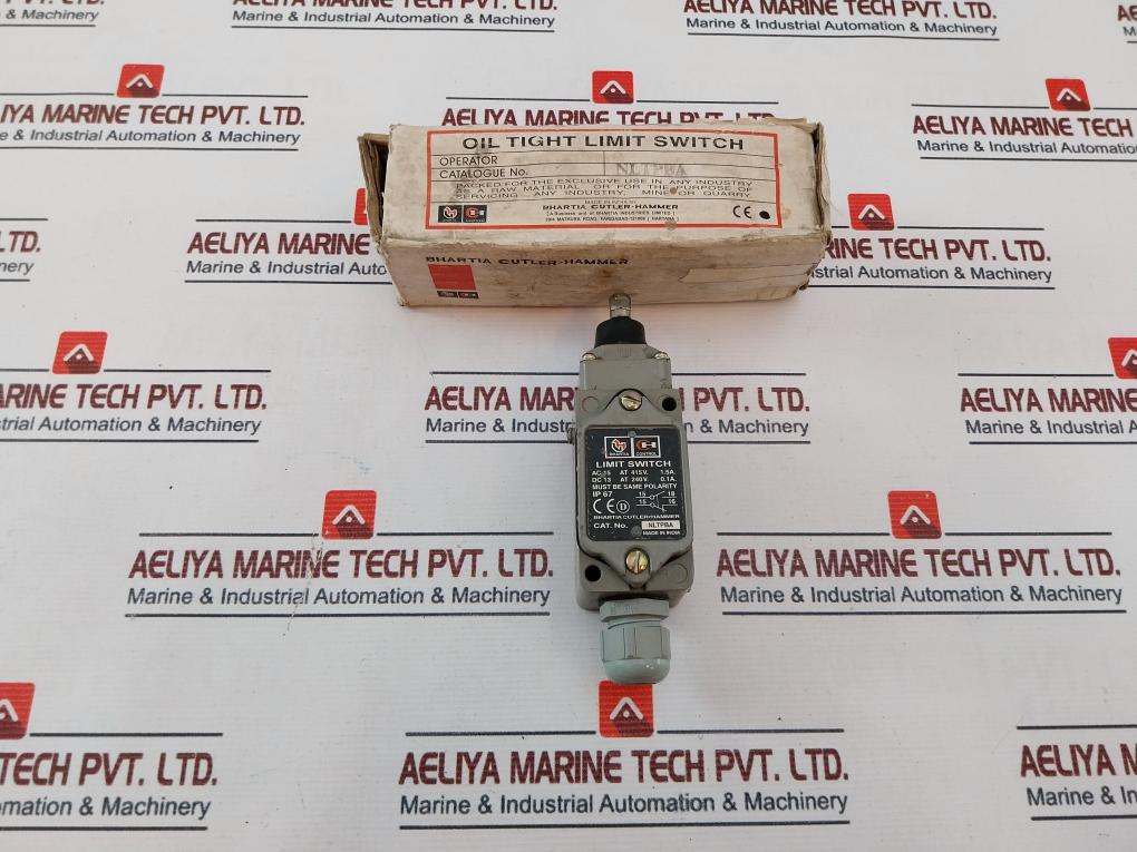 Bhartia Cutler-hammer Nltpba Heavy Duty Limit Switch 415V. 1.5A