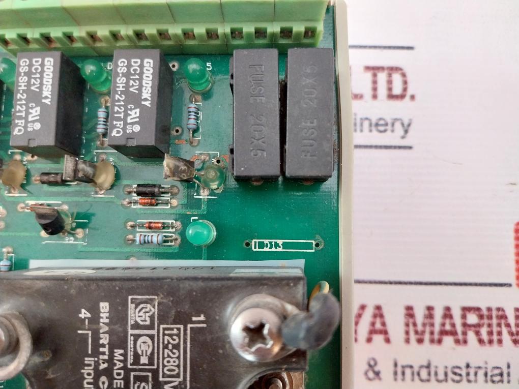 Bhartia Cutler Hammer Sc741110 Printed Circuit Board 12-280Vac