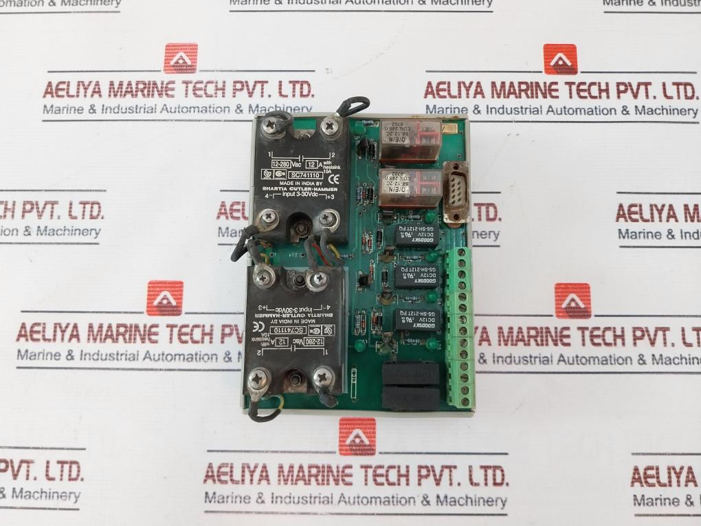 Bhartia Cutler Hammer Sc741110 Printed Circuit Board 12-280Vac