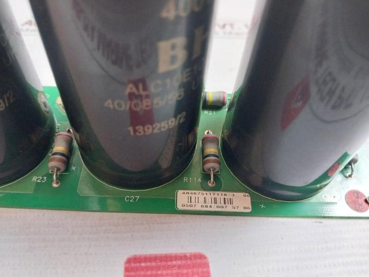 Bhc Alc10E1000El Capacitor Power Board 400Vdc Ah467511T118/3 06