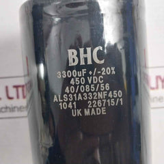 Bhc Als31A332Nf450 Capacitor 450Vdc 3300Uf