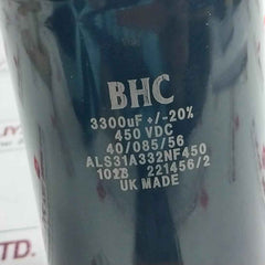Bhc Als31A332Nf450 Capacitor 450Vdc 3300Uf