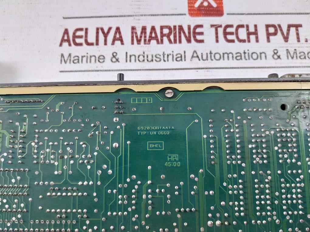 Bhel 69203Db1A Printed Circuit Board Un 0660, Un0660Av1, 69203Db1Aa1A