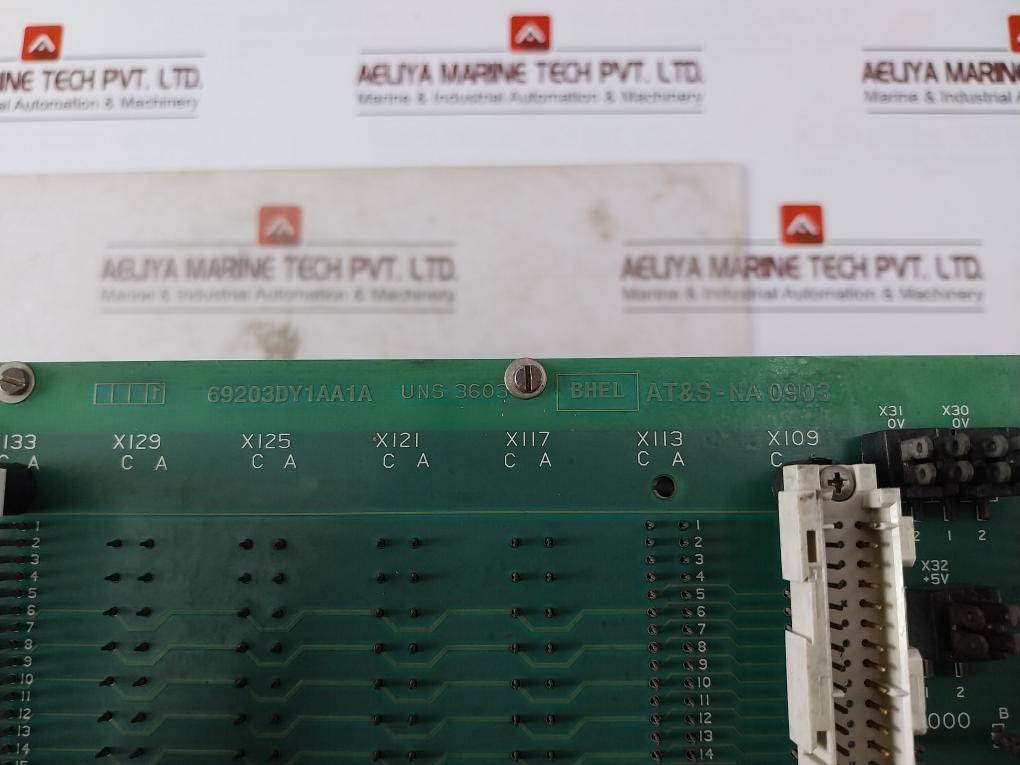 Bhel 69203Dy1Aa1A Modular Relay Control Panel System Rack 110/220V Dc