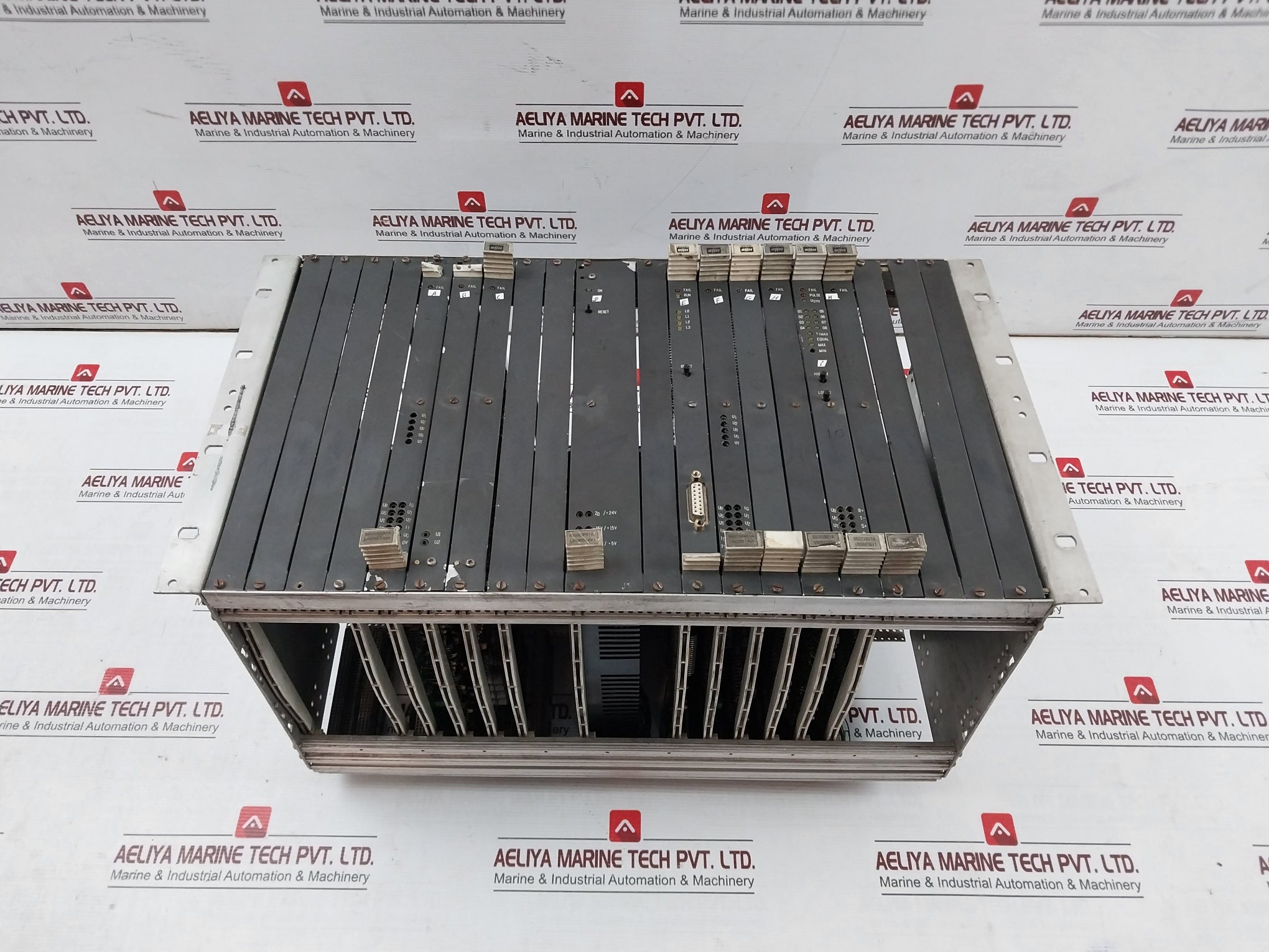 Bhel 69203Dy1Aa1A Modular Relay Control Panel System Rack 110/220V Dc Un0661 A-p