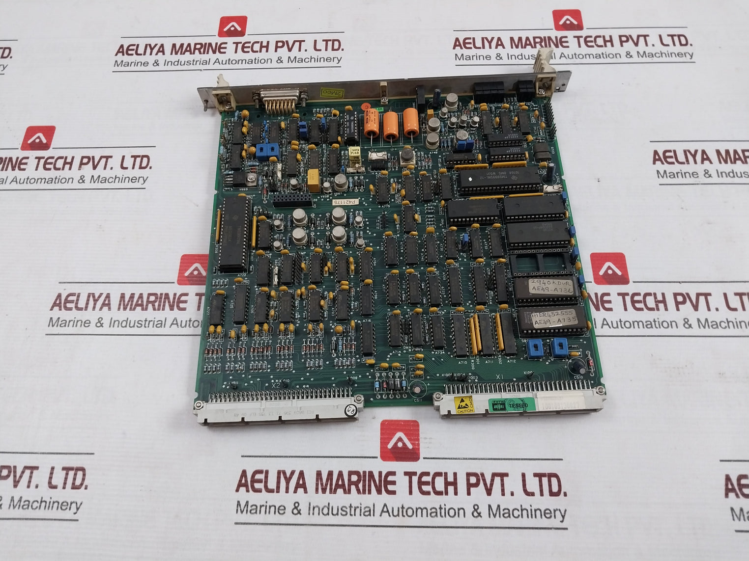 Bhel 69203Dy1Aa1A Modular Relay Control Panel System Rack 110/220V Dc Un0661 A-p