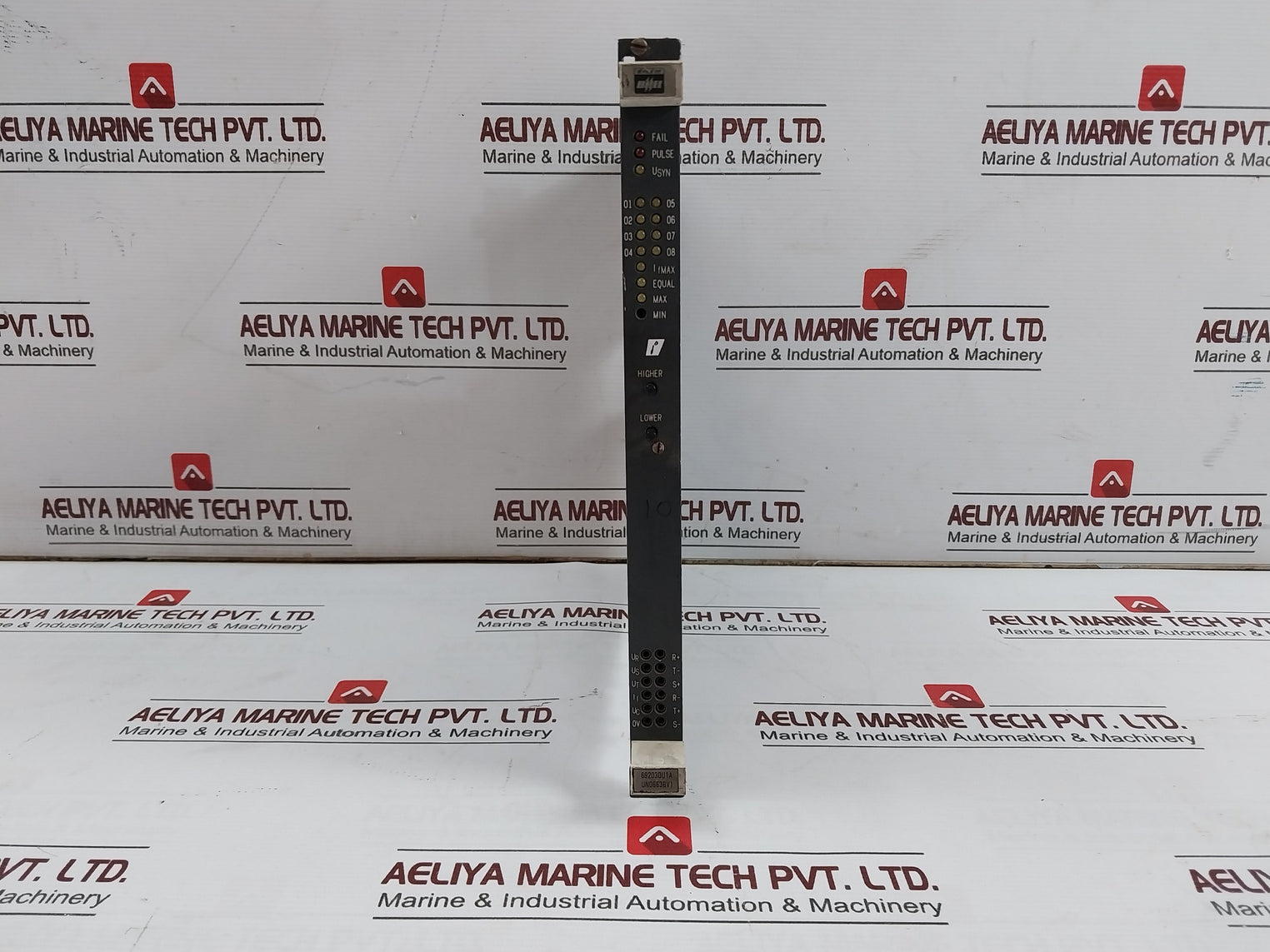 Bhel 69203Dy1Aa1A Modular Relay Control Panel System Rack 110/220V Dc Un0661 A-p