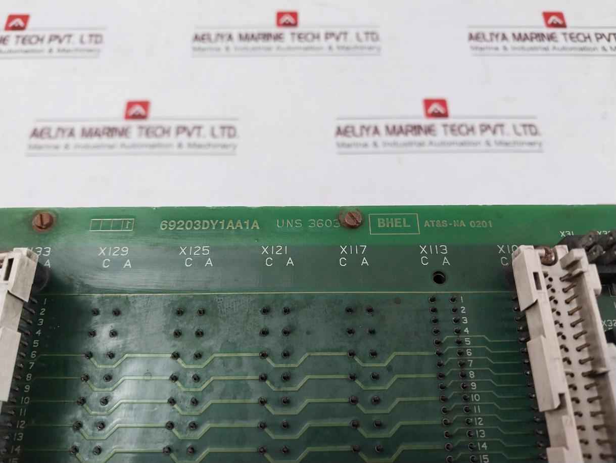 Bhel 69203Dy1Aa1A Modular Relay Control Panel System Rack 148304801
