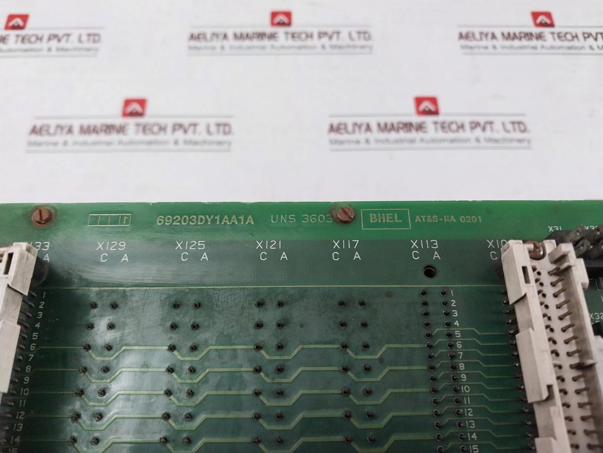 Bhel 69203Dy1Aa1A Modular Relay Control Panel System Rack 148304801