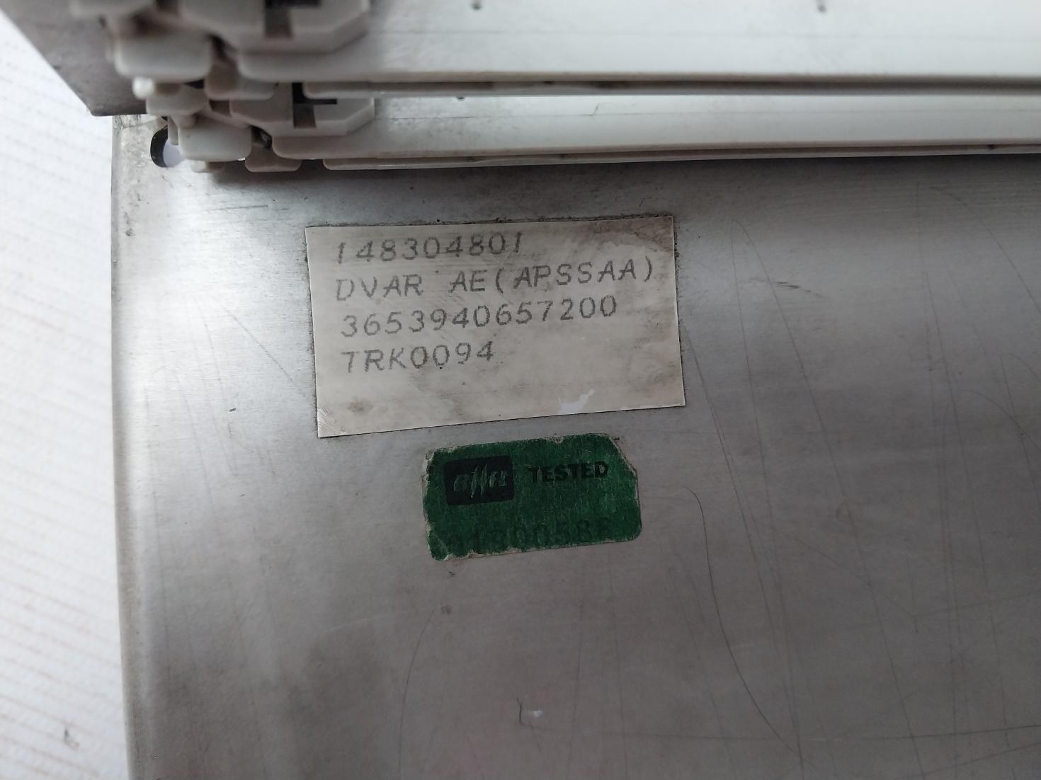 Bhel 69203Dy1Aa1A Modular Relay Control Panel System Rack 148304801