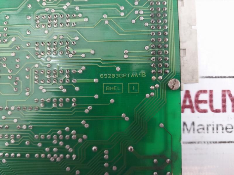 Bhel 69203Gb1A Printed Circuit Board 99G01184 Amp 164354-1