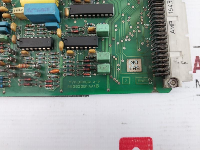 Bhel 69203Gb1A Printed Circuit Board 99G01184 Amp 164354-1