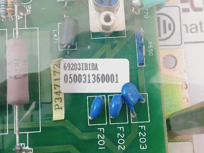 Bhel 69203Ib1Ba Printed Circuit Board Card P347172