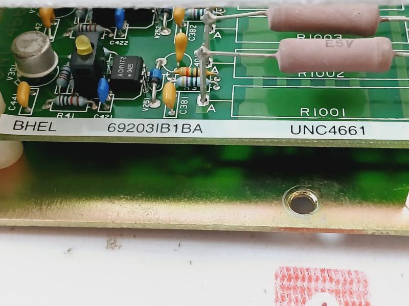 Bhel 69203Ib1Ba Printed Circuit Board Card P347172