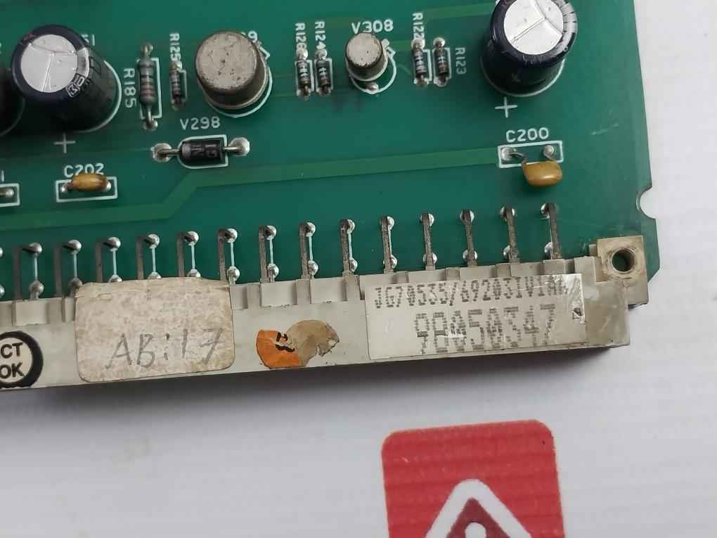 Bhel 69203Iv1Aa1A Printed Circuit Board Card Un 0611